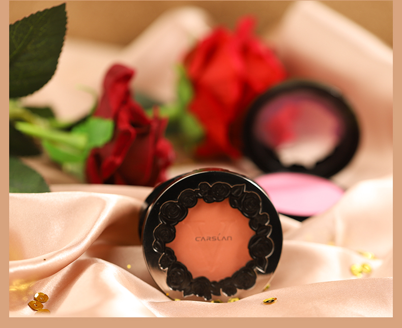Kazi xanh net đỏ 正品 đỏ chính hãng trang điểm nude dưỡng ẩm tự nhiên làm sáng da cushion sun sun cream high light one tấm nữ - Blush / Cochineal má hồng 3ce 6 ô