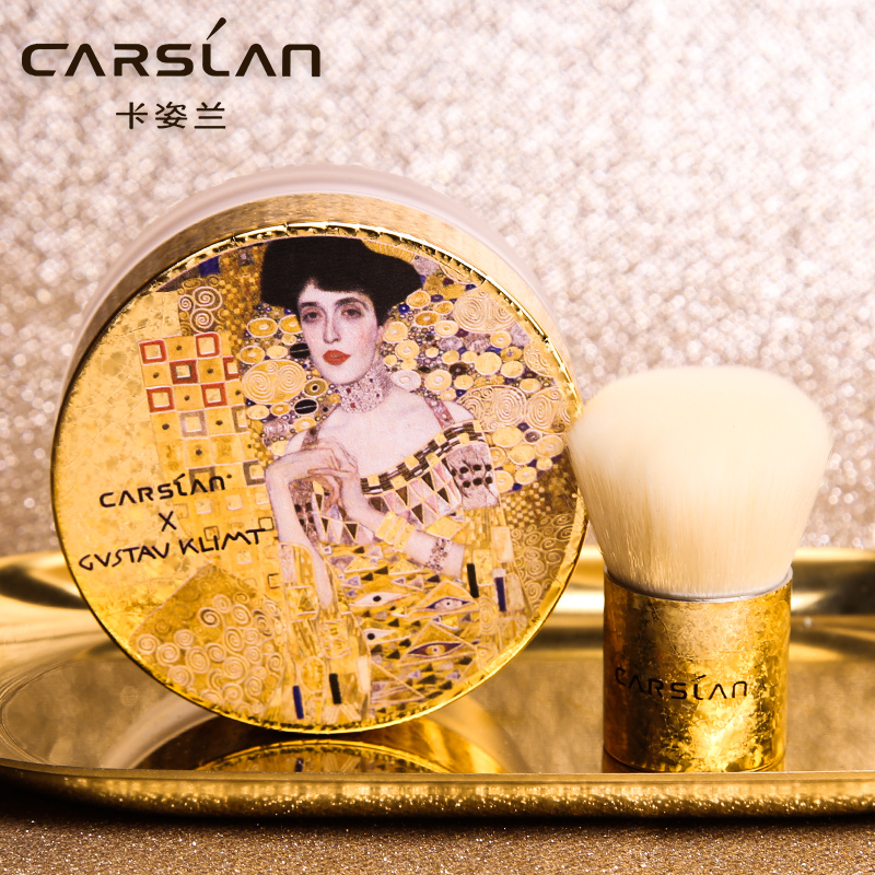 Capose Landing powder Cosmetic Powder lasting control Oil Waterproof Sweat without makeup Makeup Children Honey Pink flawless Pink