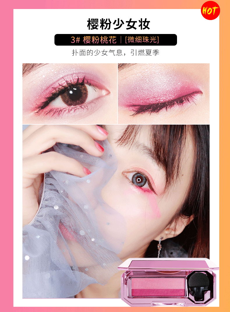 Kazi Lan lười biếng eyeshadow khay nữ matte nude trang điểm Hàn Quốc người mới bắt đầu trái đất màu rung với cùng một đoạn siêu lửa mỹ phẩm phấn mắt giá học sinh