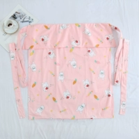 Розовый кролик (хлопок) имеет длина молнии 118*80 см шириной