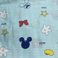Blue Mickey (четыре -слойный ребенок чистая хлопчатобумажная пряжа)