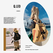 QLeo original tide bag specializes in waterproof and grinding ski bags Large capacity urban wind backpacks outdoor shoulder bags