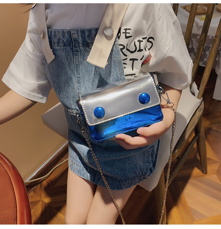 Túi xách trẻ em công chúa Hàn Quốc dễ thương 2019 mới gas nước ngoài đa năng bằng sáng chế da vai Túi xách mini - Túi bé / Ba lô / Hành lý cặp kéo