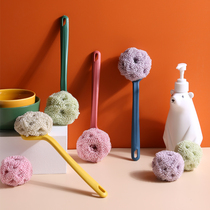 Nordic ins creative sloth washing pan brushed long handle brushed deviner kitchen clean home kitchen not stained with oil clean balls
