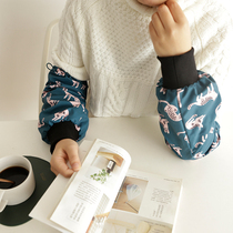 Nordic Small Tune Sleeves Womens Winter Ins Tide Office Long Work Waterproof Anti-Fouling Cuff Student Children