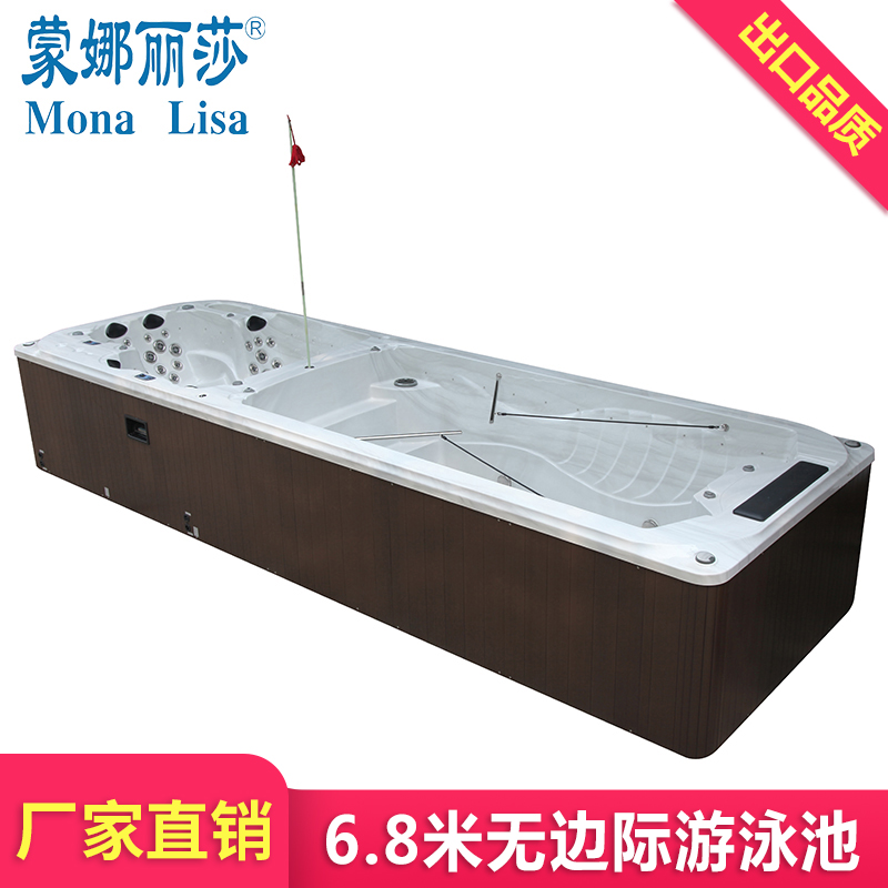 Mona lisa import endless indoor and outdoor surf massage Extra long sports training Swimming pool large bathtub
