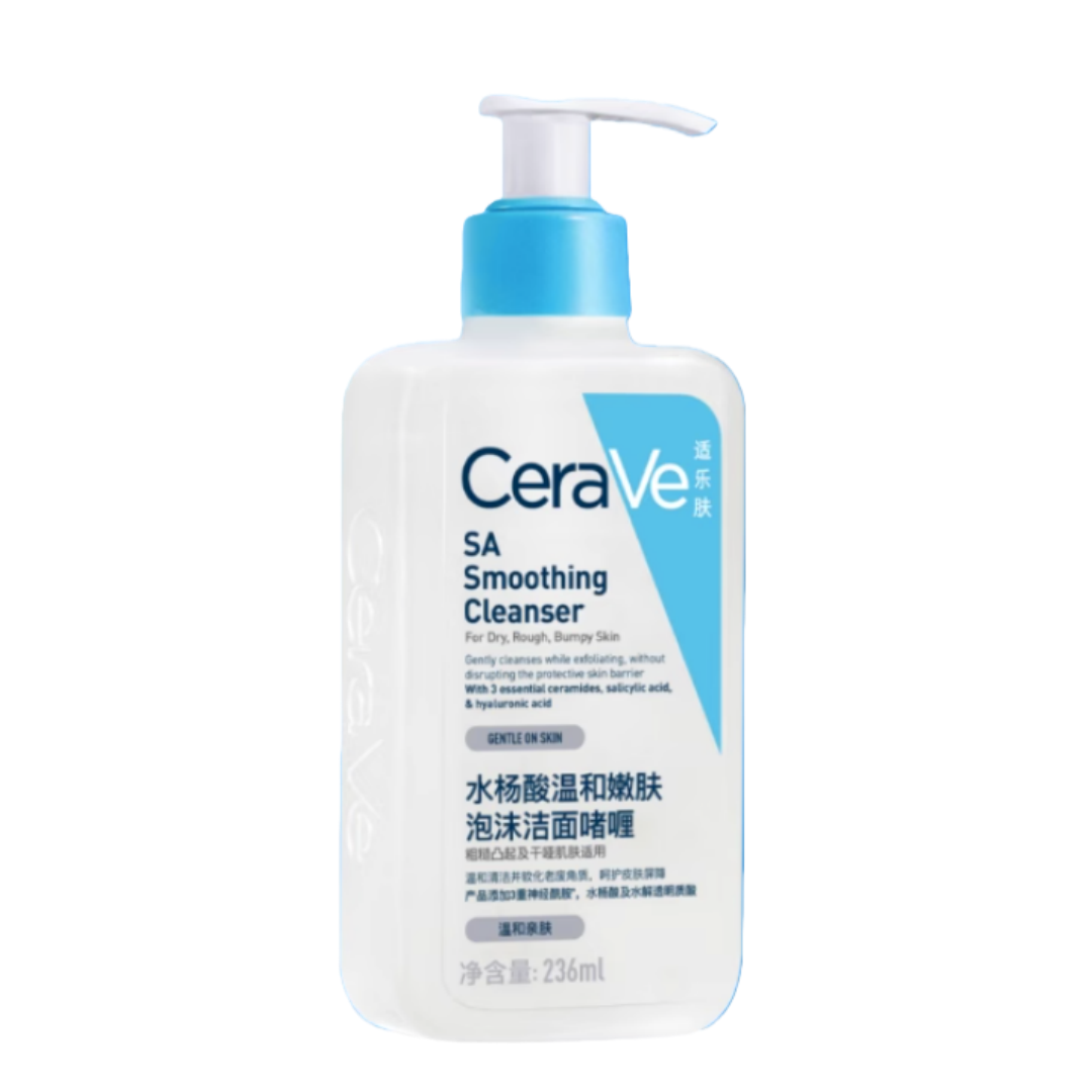 CeraVe适乐肤水杨酸洁面啫喱氨基酸痘肌油皮洗面奶祛痘控油男女