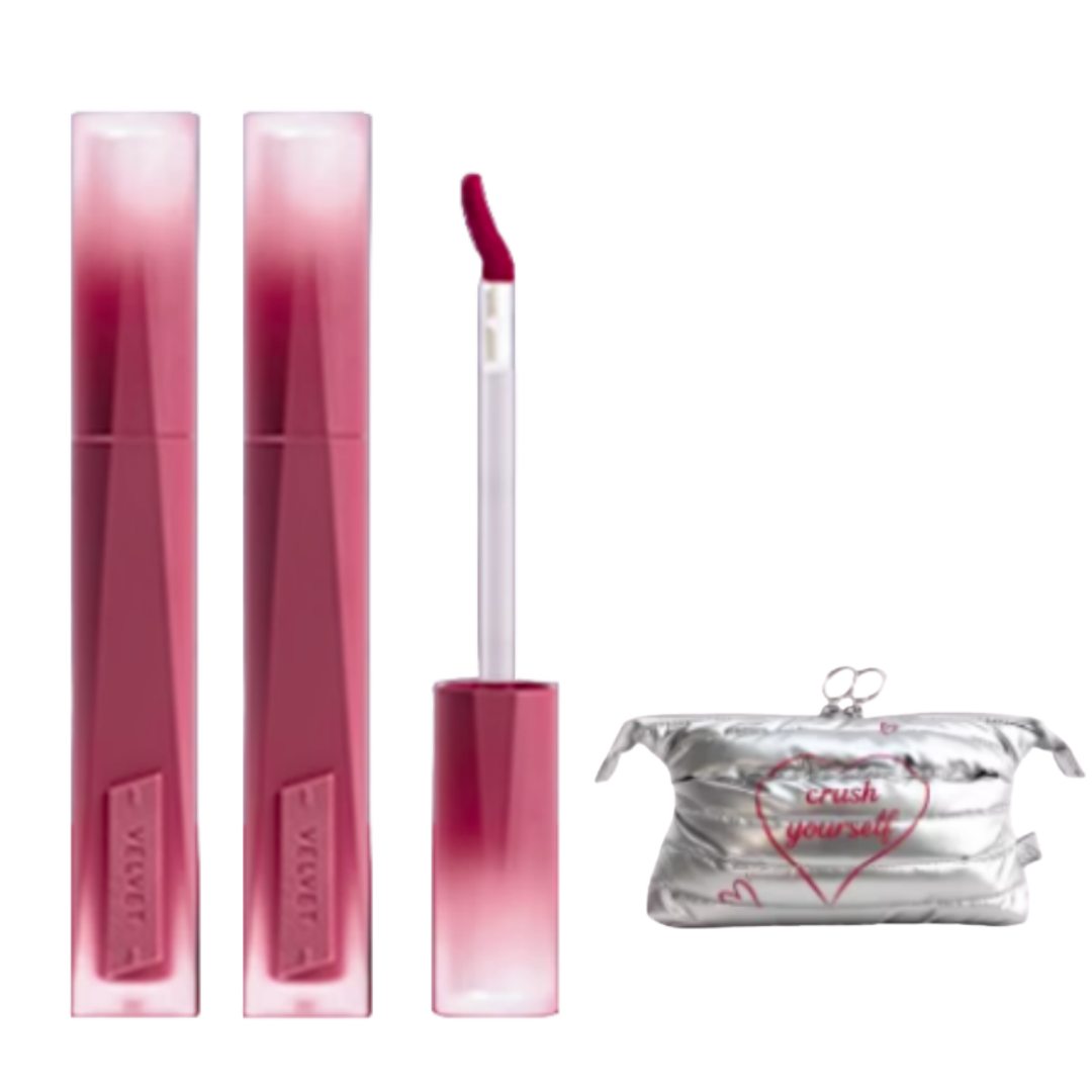 【新年礼物】3CE丝绒唇釉升级 口红哑光滋润裸色橘彩妆女闺蜜送礼