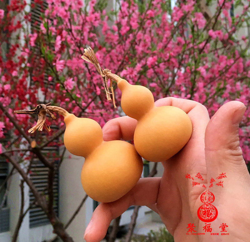 American natural hand twirled small gourd swing piece New stock with tap to play the hyacinth boutique with wind hyacinth hanging decoration