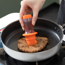 Japan ASVEL oil brush silicone high temperature resistant cooking brush pancake barbecue brush sauce brush heat resistant oil bottle
