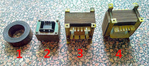 Second-hand disassembly power transformer iron core silicon steel sheet silicon steel sheet magnetic steel sheet inverter ring a total of four models