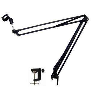  Universal cantilever desktop stand Metal base shockproof microphone Microphone stand crazy grab good quality