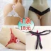 4 tải phụ nữ quan hệ tình dục đồ lót pan massage hạt ngọc trai thong hạt thật nữ dễ thương