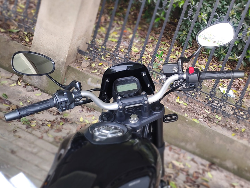 Calf rearview mirror mqil MQis mqi2s qiaoge retro reflector ns125la motorcycle rearview mirror