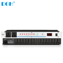 DGH Professional 8-way power chronolator 10-way controller socket sequential manager independent control with filtering