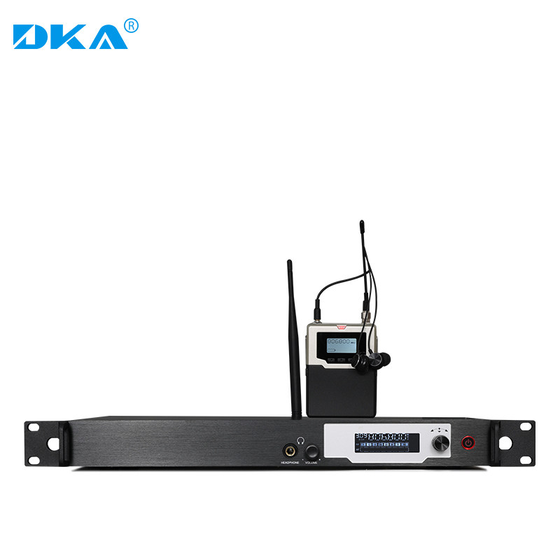DKA Professional Stage Wireless Listening Ear Back-To-Ear Headphone Singer Return System Band Performance Return Hearing Machine
