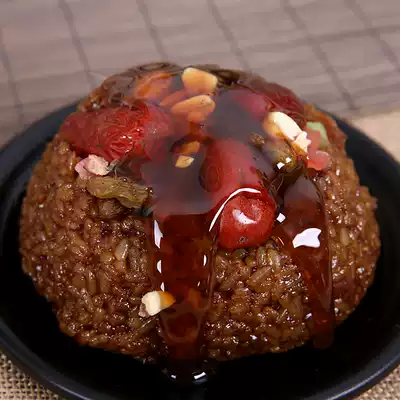 City halal Wangji eight treasure rice glutinous rice 450g black rice frozen fast food sweet food dim sum specialty food