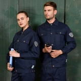 Высокоэффективные огненные огненные огненные огнезащитные загрязнения чистого хлопка рабочие костюмы набор мужской сварочной работник Специальное страхование рабочей силы сопротивление сопротивлению сопротивлению