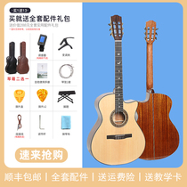 Martin Smith white pine peach blossom core full veneer 41-inch notch exam advanced performance plus vibration electric box classical guitar