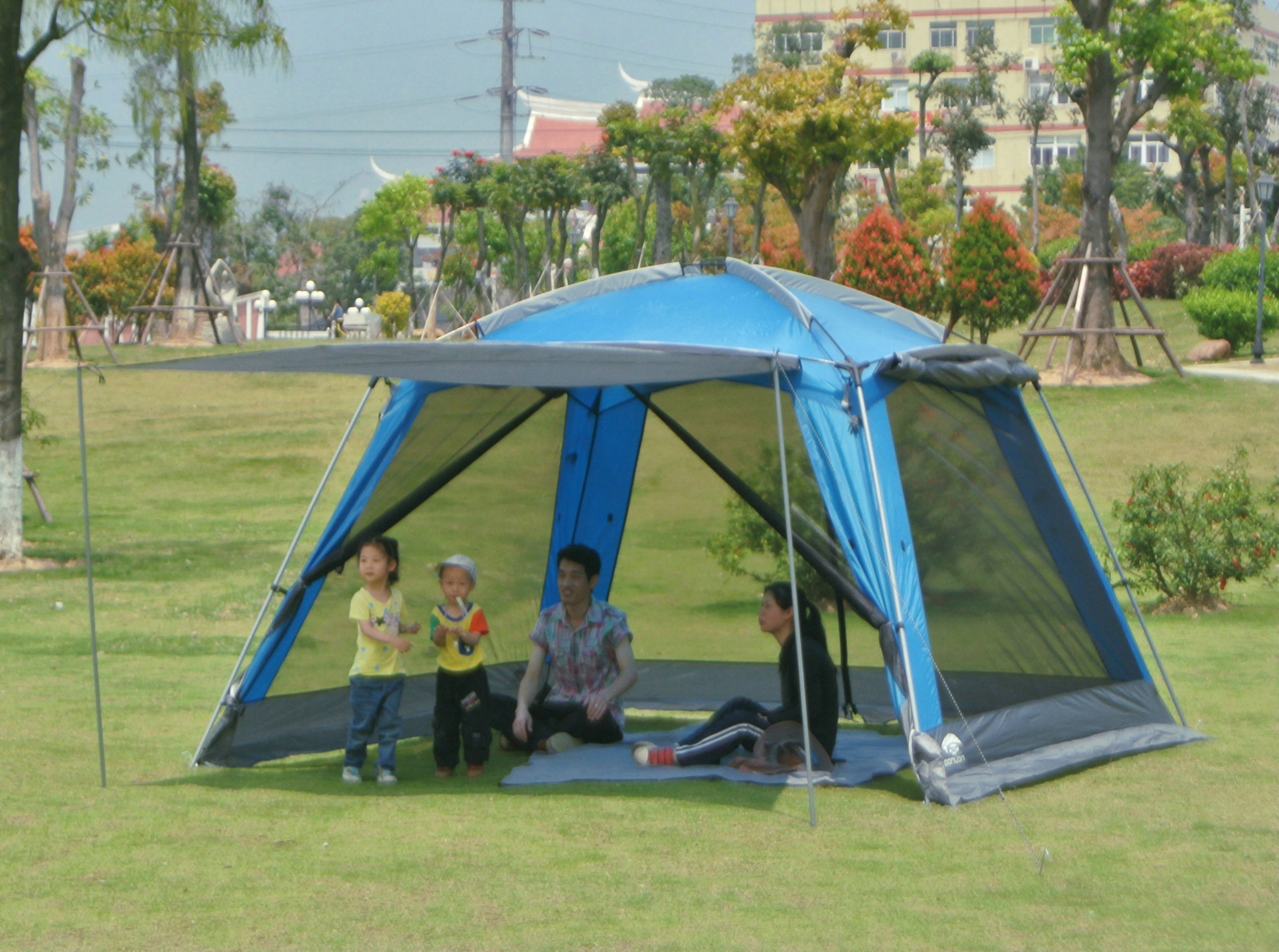 Купить Тенты, Зонты Новый продукт загрузки двойной полог палатки 8-10 ...