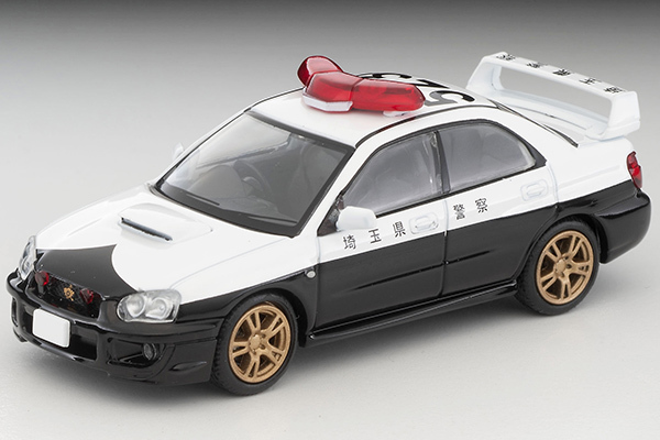 [in Stock] Tomytec Tlv 1:64 Lv-N372A Subaru Impreza Wrx Sti Police Patrol Car