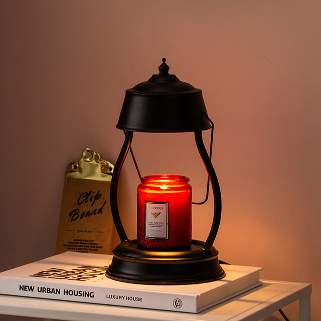Courtyard Candle Wedding Table Lamp Retro Aromatherapy Bedside Melting Candle Antique Taiwan Version Korean Export Internet Celebrity Adjustable Creative