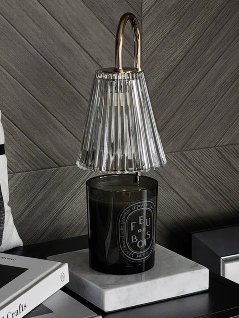 Aromatherapy Lamp, Wax Melting Lamp, Essential Oil Melting Candle Lamp, Fragrance Sleep Aid Table Lamp, Bedroom Bedside Lamp, Flameless Dimmable Night Light