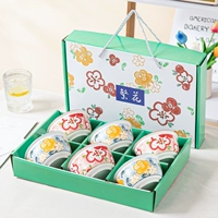 6 мисок цветов