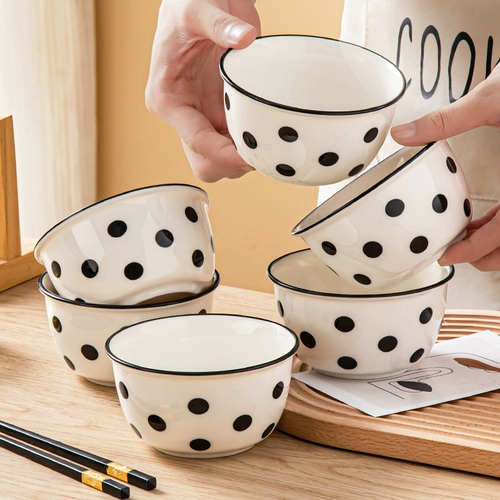 Сине-белый керамический комплект для домашнего использования, посуда для еды, подарочная коробка, подарок на день рождения