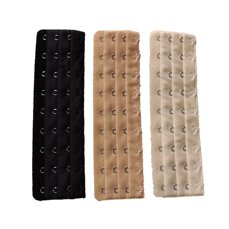 Three-row nine-buckle lengthened buckle buckle bunching jacket long bra extended buckle underwear adjustment row buckle 9