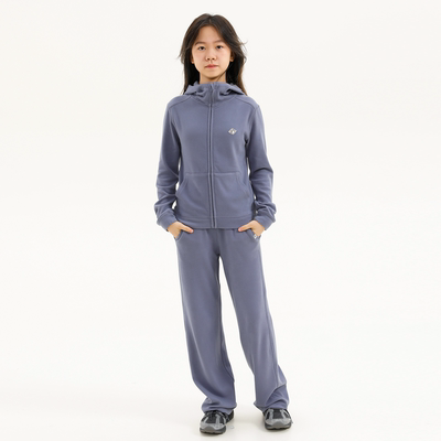 Capsule Naju Children's Clothing [Light Warm Fleece] Children's Pants Antibacterial Static-Free Boys and Girls Drawstring Straight-Leg Sports Pants — 5