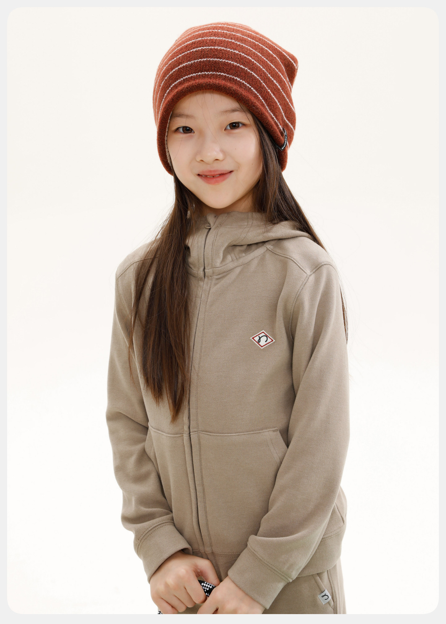 Capsule Naju Children's Clothing [Easy to Fold] Children's Sweatshirt Antibacterial Static-Free Lightweight Warm Fleece Zip-Up Jacket for Boys and Girls — 44
