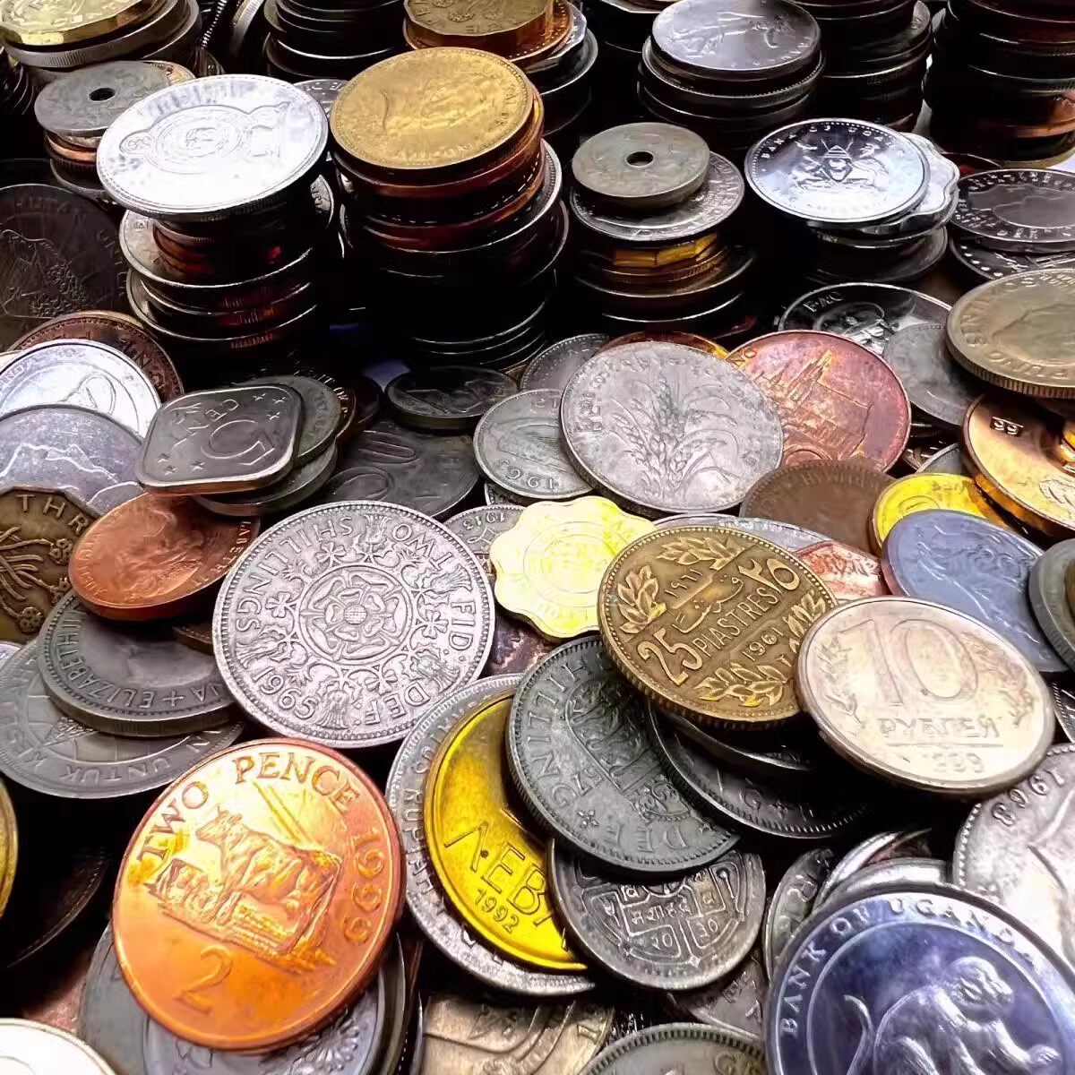 外国钱币硬币世界各个国家纸币货币各国纪念币学生学习保真收藏-淘宝网