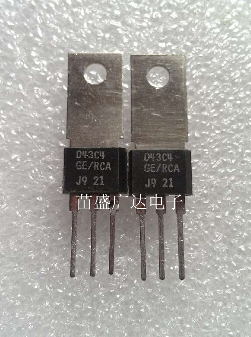 D43C4GE RCA TO220 original dress spot can be shot straight