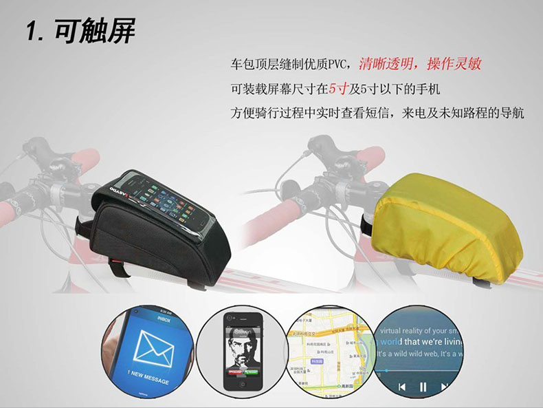 Sacoche pour vélo EASYDO - Ref 2233481 Image 7