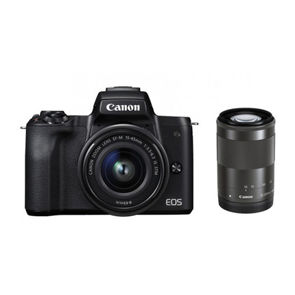 Canon\/佳能 EOS M50 双镜头套机 15-45mm\/5