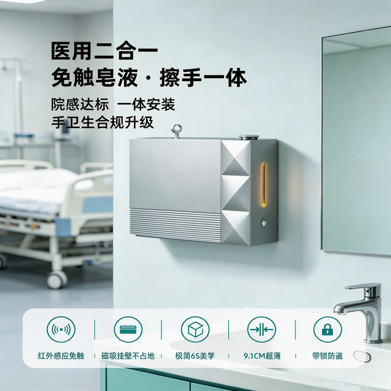 Sishubang Medical Automatic Sensor Foam Hand Sanitizer Dispenser Soap Dispenser Tissue Box Intelligent Electric Liquid Dispenser Sishubang Medical Automatic Sensor Foam Hand Sanitizer Dispenser Soap Dispenser Tissue Box Intelligent Electric Liquid Dispenser