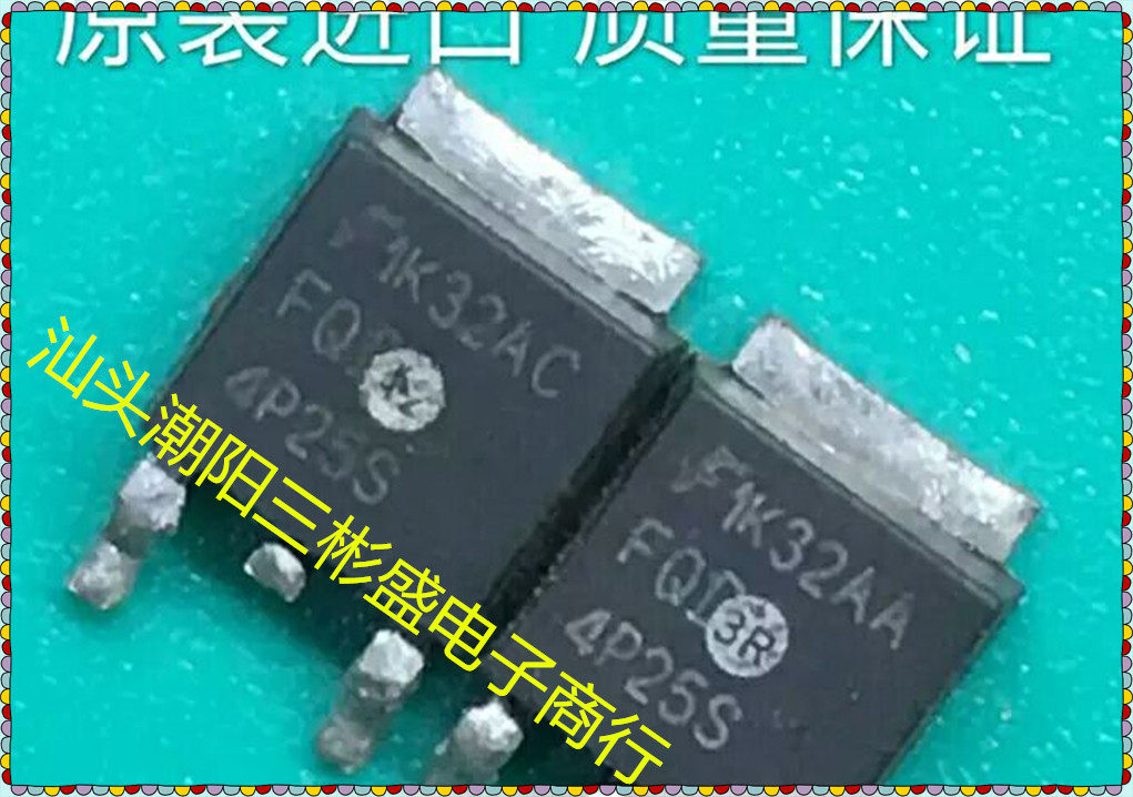 FQD4P25S 4P25 original character dismantling machine quality assurance MOS field effect electric crystal TO-252 spot