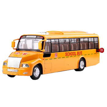 Colorful person comes real 132 alloy school bus model toys