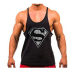 Đặc biệt cung cấp bông chuyên nghiệp tốt sling thể hình tập thể dục thể thao vest nam thể thao từ lỏng mồ hôi vest nam mùa hè áo 3 lỗ nam rộng nách Lót