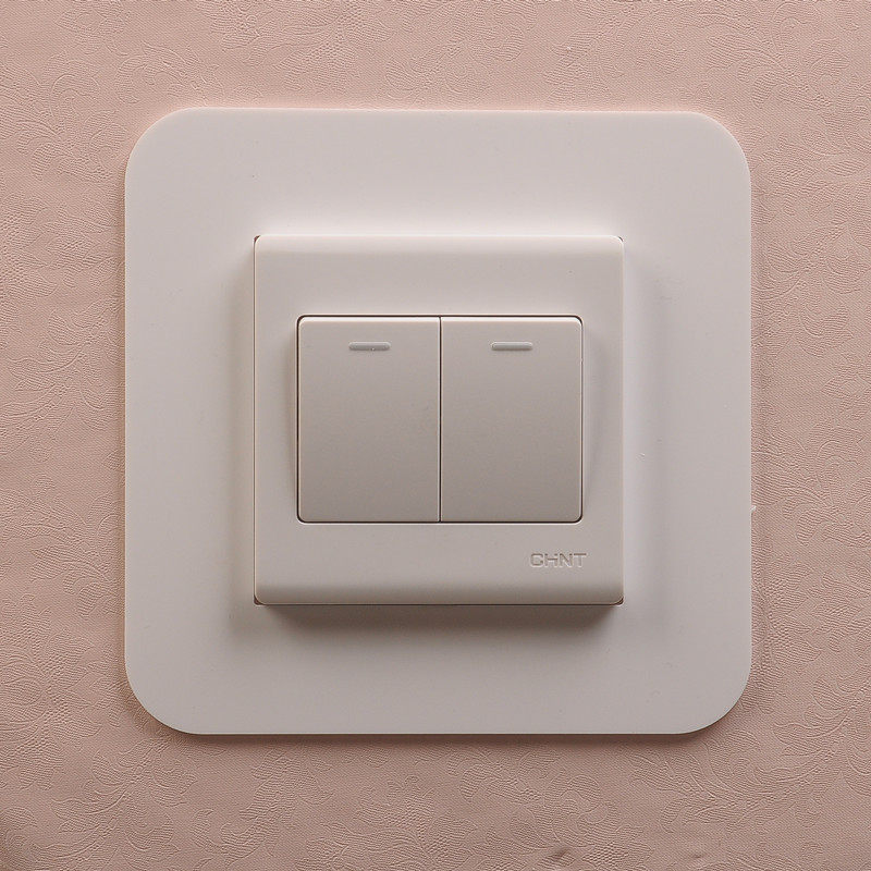 Switch rims cover switch with protective sleeves Decorative Wall Sticking home Modern minimalist cover Anti-dirty Custom Acrylic