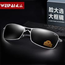 Weipai 8013 HD Mens Polarized sun glasses Mens Sunglasses Mens Sunglasses Driving Mirror