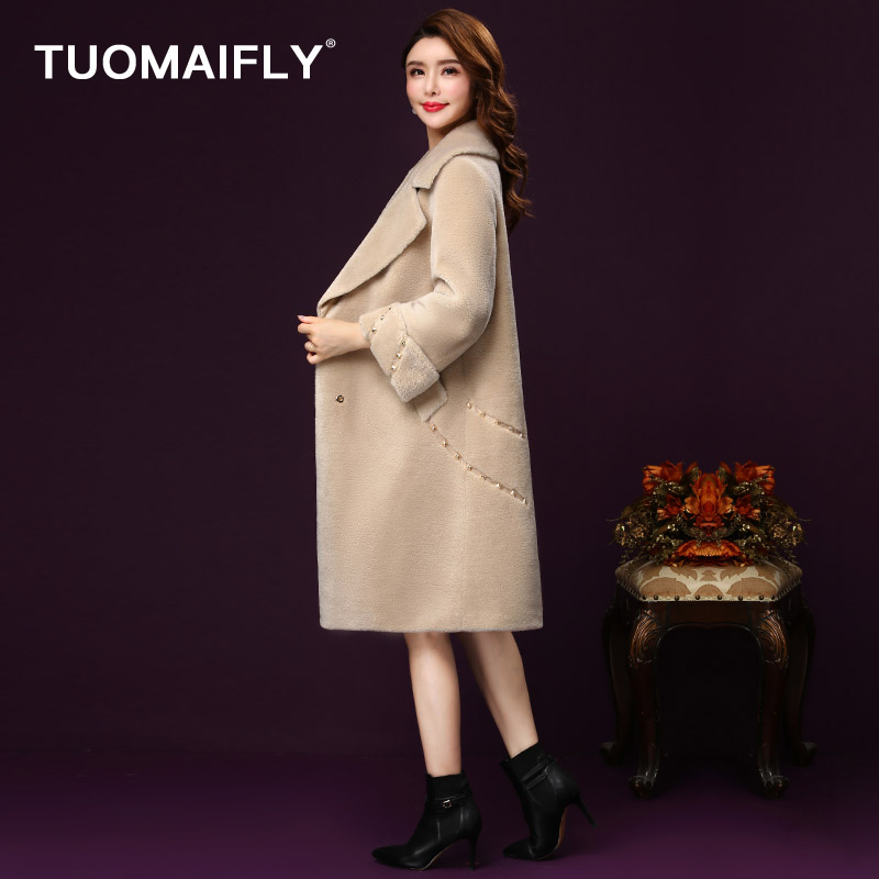 Manteau de fourrure femme TUOMAIFLY - Ref 3172326 Image 4