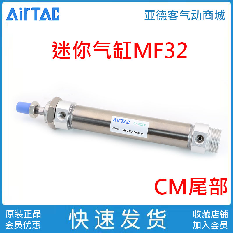 Yad Passenger Mini Stainless Steel Cylinder MF32X25X50X75X100X125X150X200X250S* 30 CM