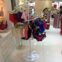Iron wedding dress hanging hanger floor pants bra rack display rack bag shelf hanging Zhongdao rack underwear shop