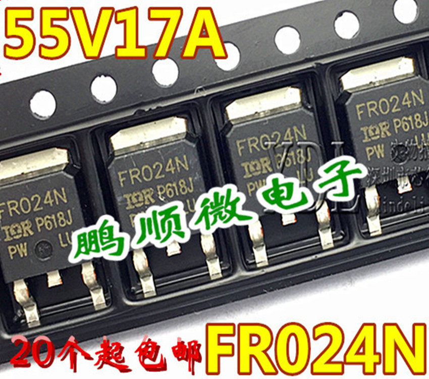 IRFR024N FR024N 全新进口原装TO-252贴片 55V/17A MOS场效应管-Taobao