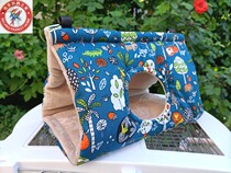 Small and medium parrot cotton coveting autumn winter style thickened over winter coveting insulated bird hammock house sleeping cohorts accessories