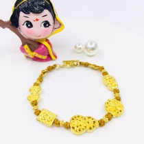 Zhaojun Golden Shop 24K Pure Handmade Gold Precision Engineering Chisel Accessories Full List Of Multi-Treasure Hand Strings Advanced DIY Customization