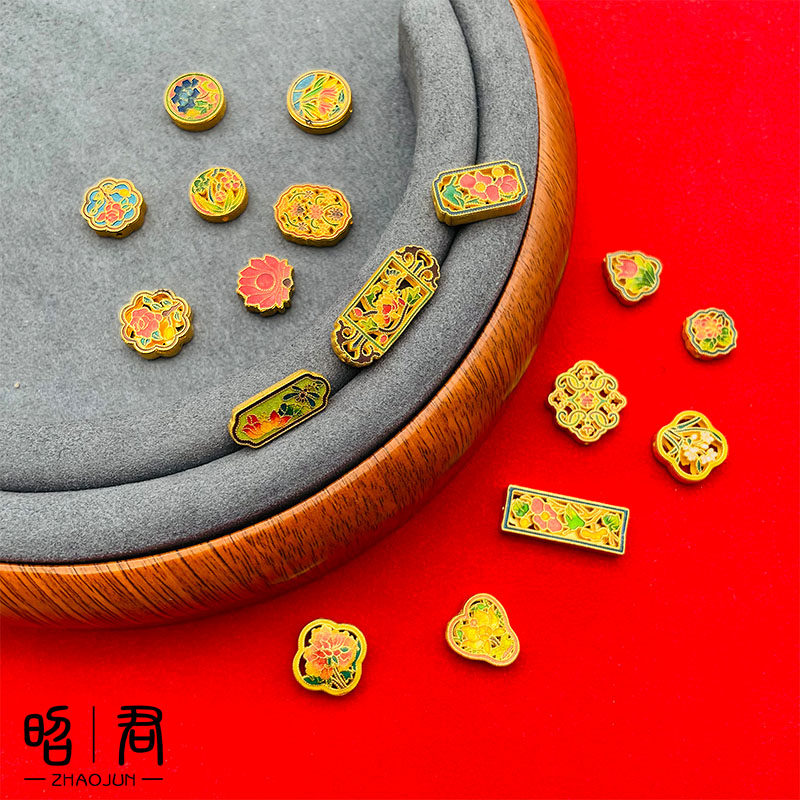 Shou Golden Show 24K gold hand - hand - hand - hand - hand - hand - hand - hand - tailored blue - carving accessories recommended live - stream super link