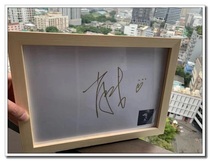 Xiao Zhan 2019 Meet and Greet in Bangkok Thailand Xiao Zhan Chen Qingling Wuji autographed A4 white paper poster